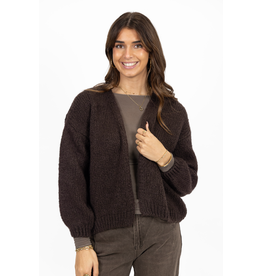 21Jewelz Basic wollig vest - bruin