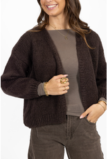 21Jewelz Cashmere top - taupe