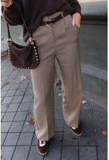 21Jewelz Pantalon met ruitpatroon - beige