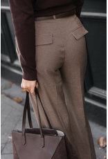 21Jewelz Pantalon met ruitpatroon - beige