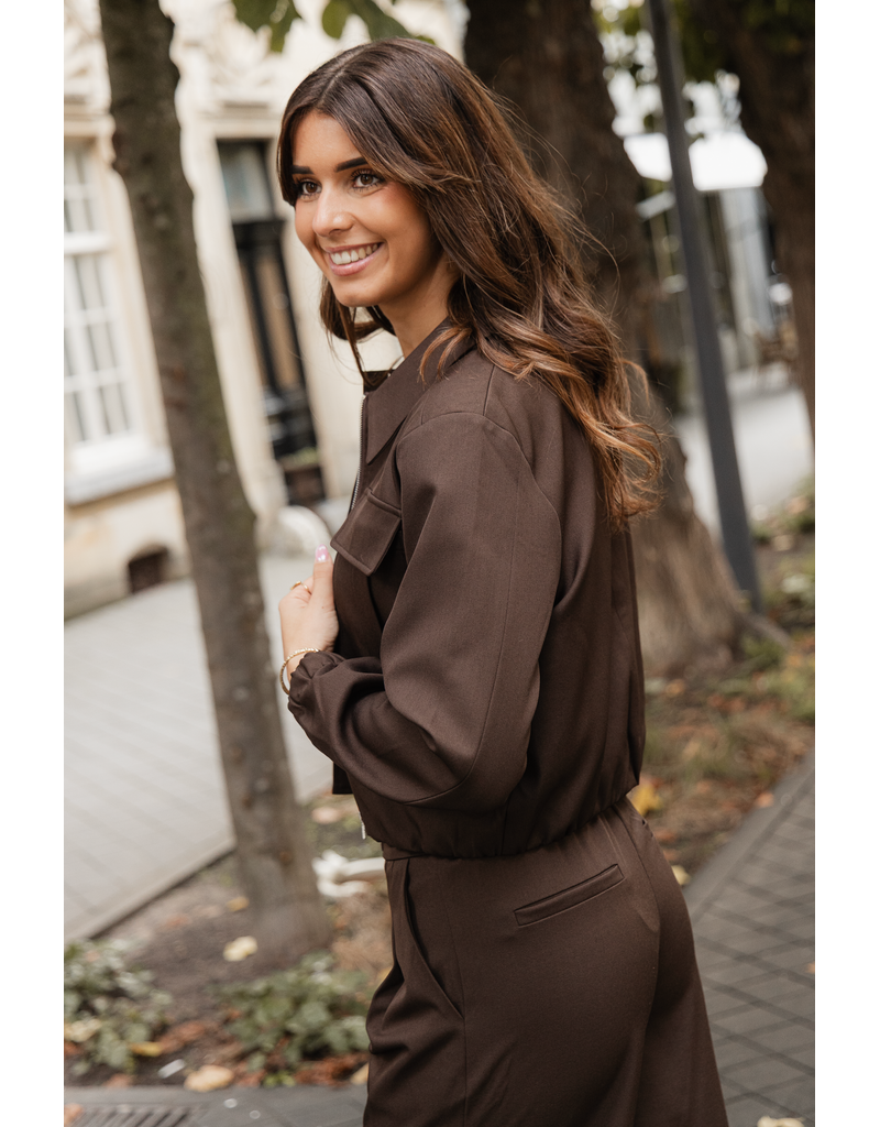 21Jewelz Pantalon met plooien - bruin