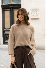 21Jewelz One shoulder trui - camel