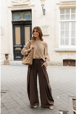 21Jewelz One shoulder trui - camel