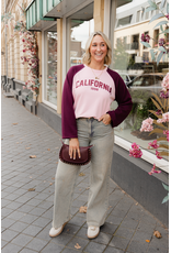 21Jewelz California trui - roze/bordeaux