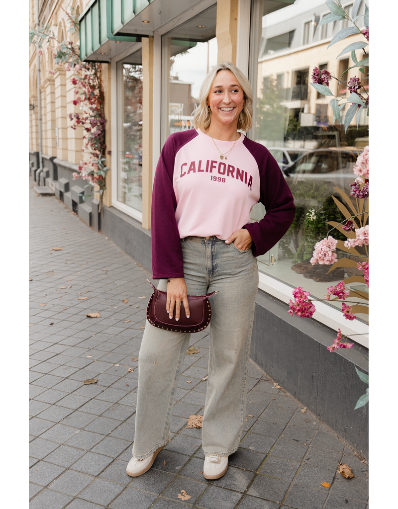 21Jewelz California trui - roze/bordeaux