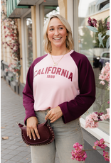 21Jewelz California trui - roze/bordeaux