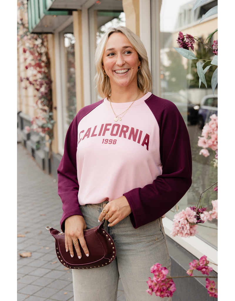 21Jewelz California trui - roze/bordeaux