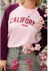 21Jewelz California trui - roze/bordeaux