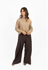 21Jewelz One shoulder trui - camel