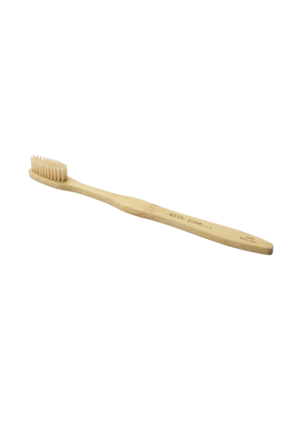 Toothbrush bamboo 'with love'