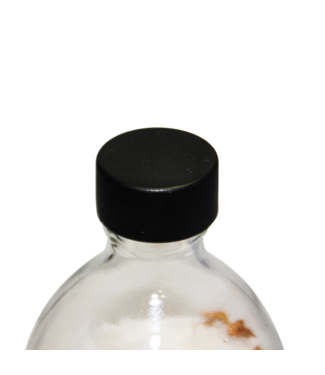 ACCESSOIRES Stalen zwarte dop