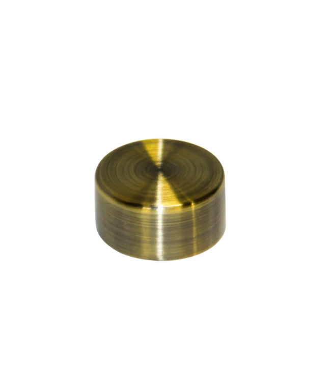 Steel brass cap