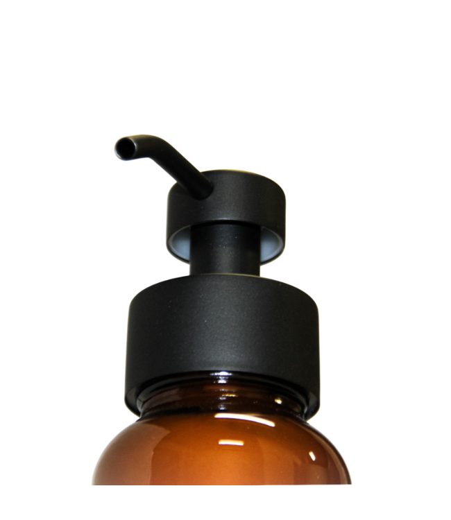 Stahl Pumpe - Schwarz 250ml Schaum