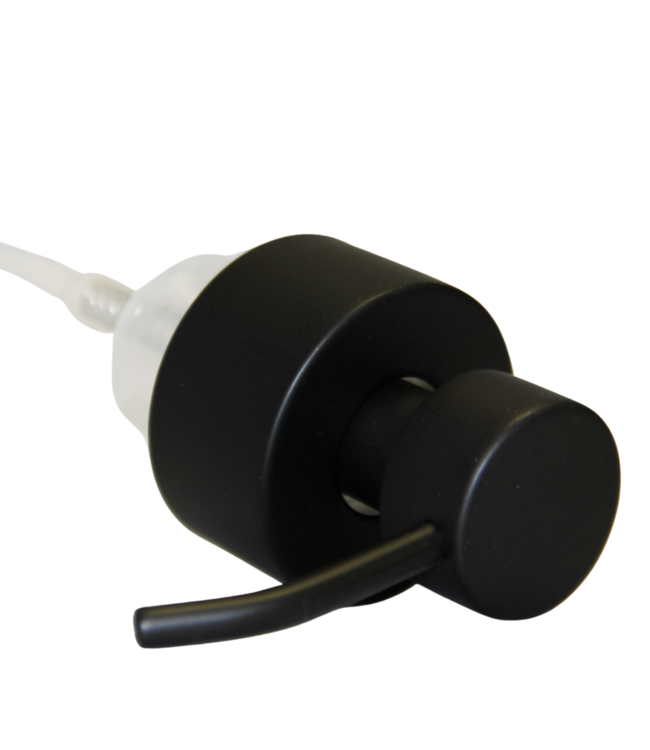 Stalen pomp - Zwart 250ml Foam