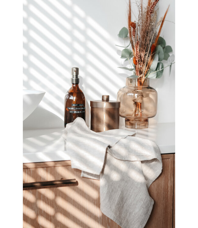 Handseife - Bambus 500ml mit Messingpumpe