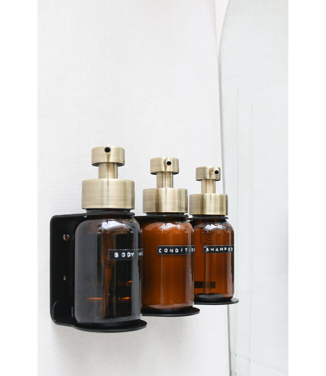 Bottle holder - Black 3 bottles