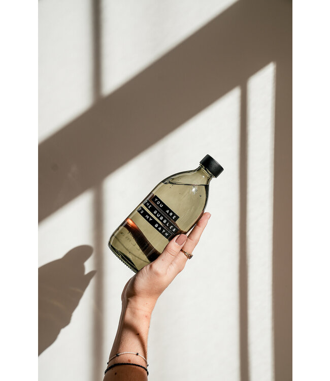 Badeseife  - Dark Amber 500ml mit Schwarzer Verschluss