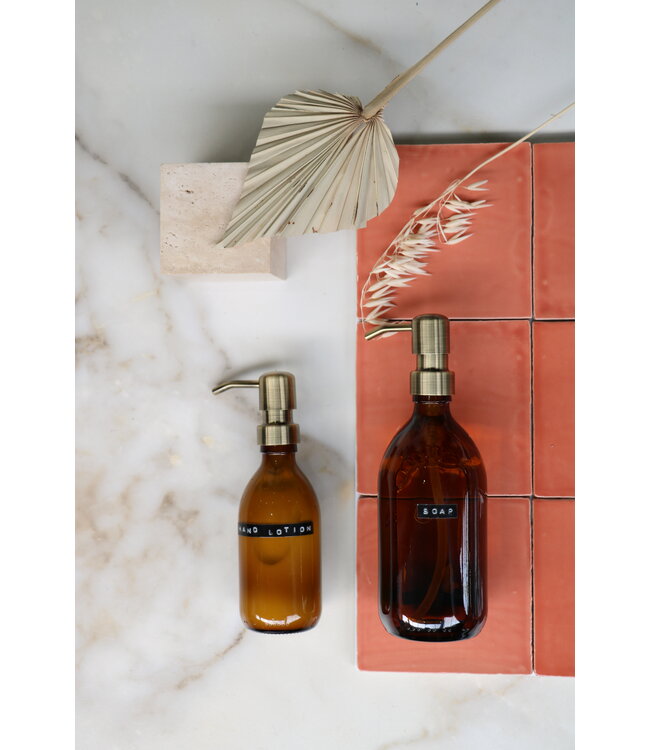 Hand soap - Bamboo 500ml with Brass pump