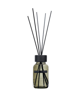 GOOD VIBES Reed diffusers 200ml dark amber - black ring