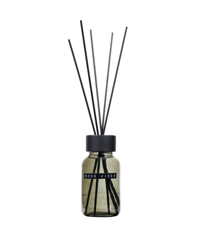 Fragrance sticks 200ml dark amber - black ring