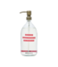 MAY ALL YOUR TROUBLES BE BUBBLES Hand soap 1L fresh linen - brass pump