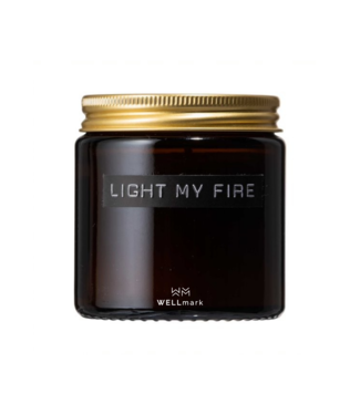 LIGHT  MY FIRE Kleine geurkaars cedarwood