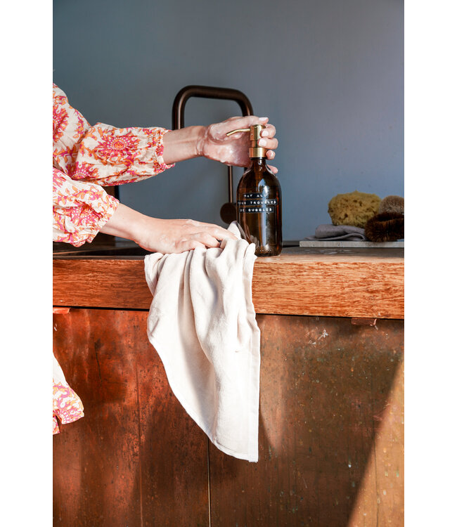 Handseife - Bambus 500ml mit Messingpumpe