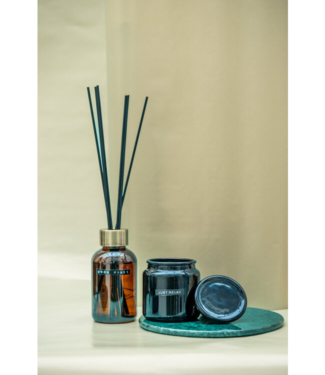 Maxi Reed diffusers - Cedarwood 500ml with Brass ring