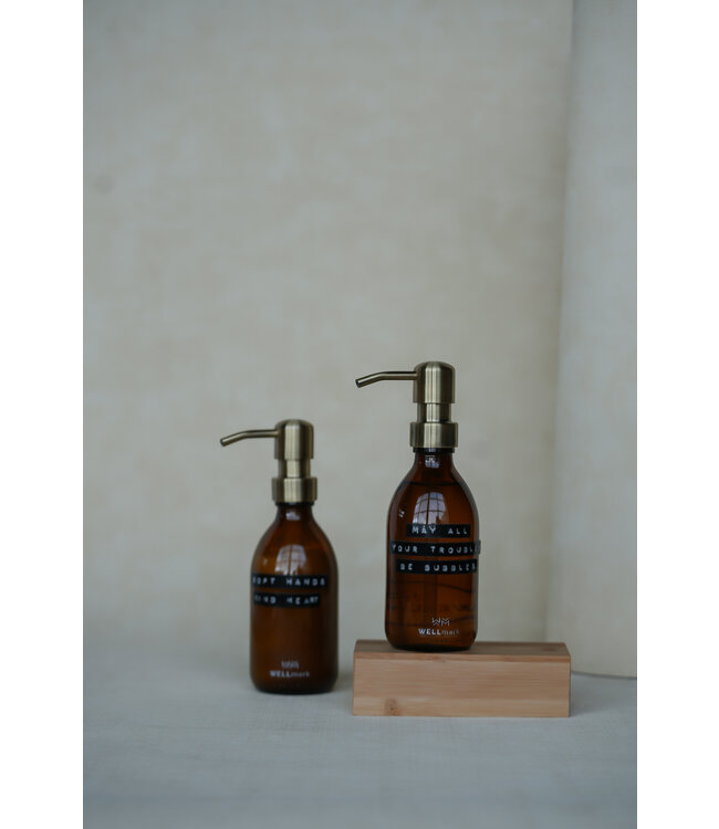 Hand zeep - Bamboe 250ml met Messing pomp