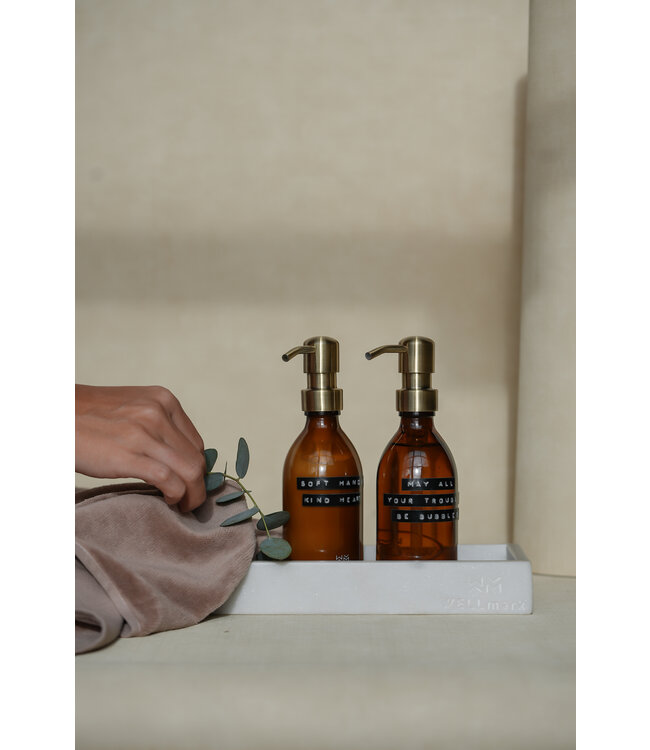 Hand zeep - Bamboe 250ml met Messing pomp