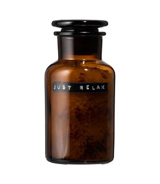JUST RELAX Bath salts apothecary jar 250 ml