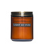Medium Scented Candle - Cedarwood with Brass cap