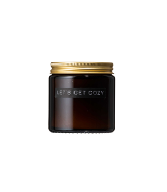 LET'S GET COZY Small scented candle
