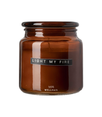 LIGHT  MY FIRE Big fragrance candle cedarwood -