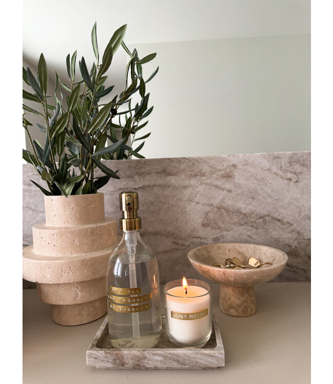 Hand soap - Fresh Linen 500ml with Brass pump