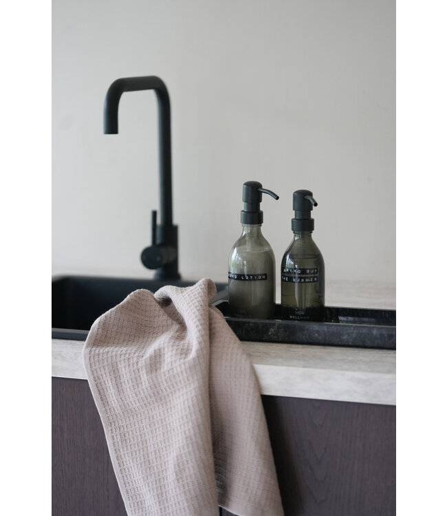 Hand zeep - Dark Amber 500ml met Zwarte pomp