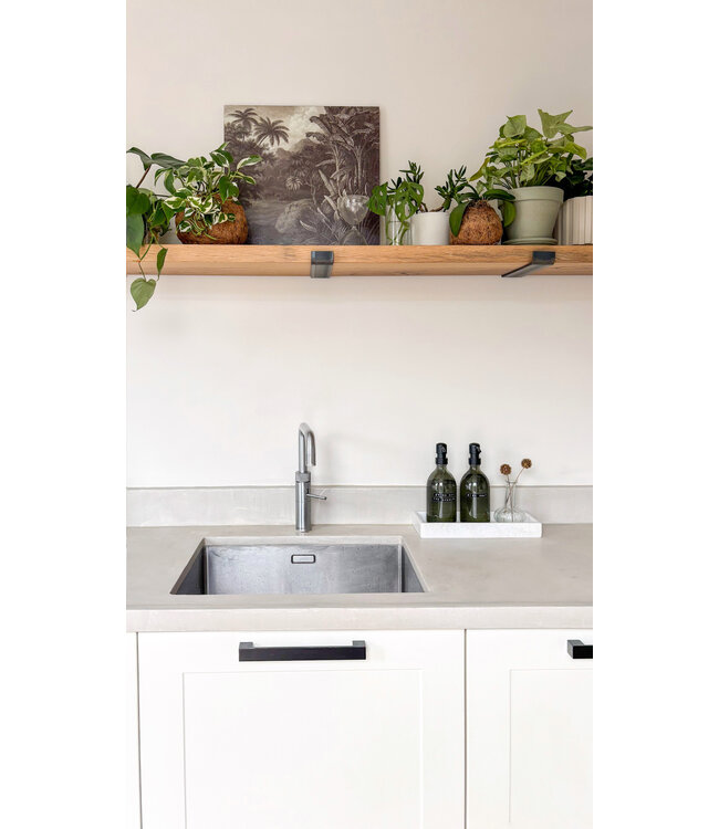 Hand zeep - Dark Amber 500ml met Zwarte pomp