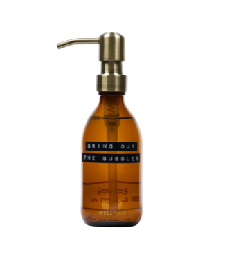 BRING OUT THE BUBBLES Hand soap 250ml bamboo - brass pump