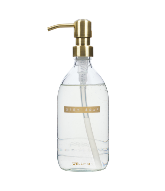 Afwasmiddel 500ml bamboo - messing pomp