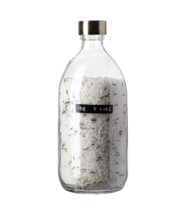 Badzout 500 ml lavendel - messing dop