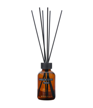 SMELLS LIKE HOME  Maxi reed diffusers 500ml cedarwood - black ring