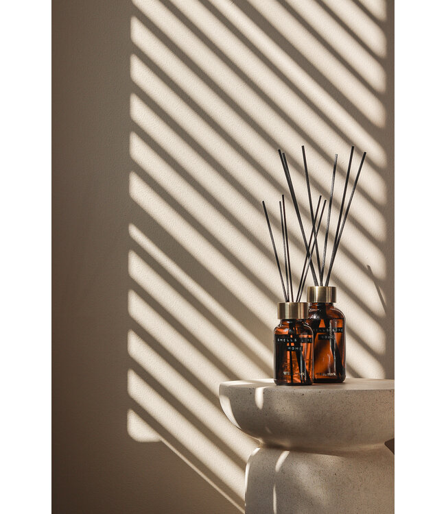 Geurstokjes - Cedarwood 200ml met Messing ring