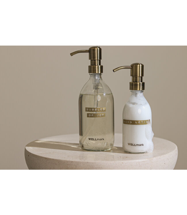 Hand lotion - Frische Wäsche 250ml mit Messingpumpe