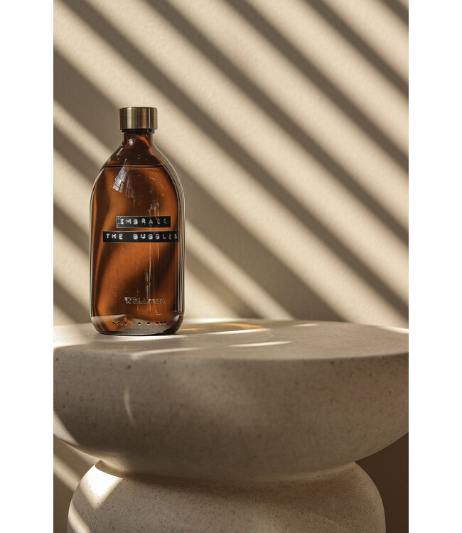 Badzeep - Bamboe 500ml met Messing dop