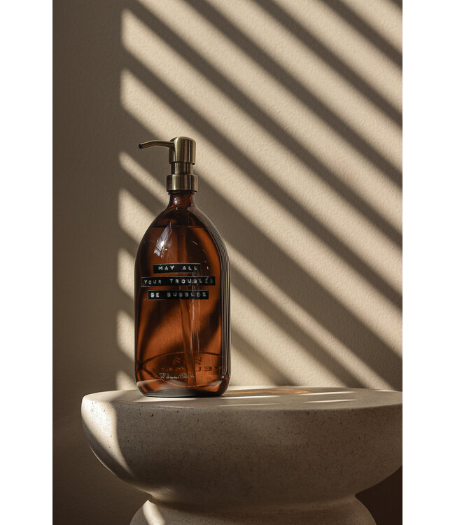 Hand soap - Bamboo 1L with Brass pump