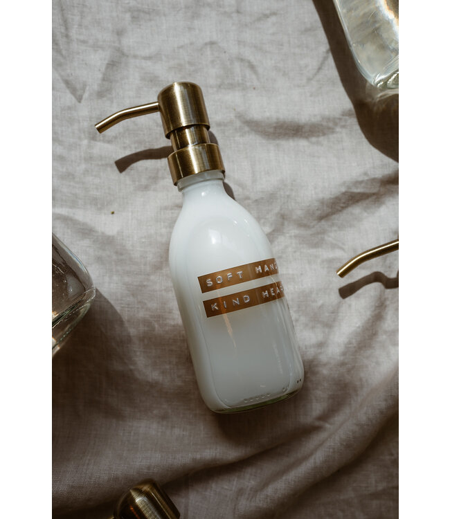 Hand lotion - Frisse Linnen 250ml met Messing pomp
