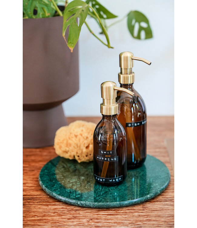 Afwasmiddel - Bamboe 500ml met Messing pomp