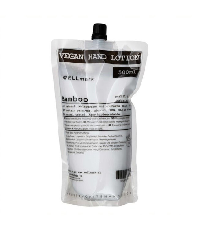 Refill Hand lotion - Bamboo 500ml