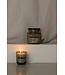 Kerze - Dark Amber in Smokey Black