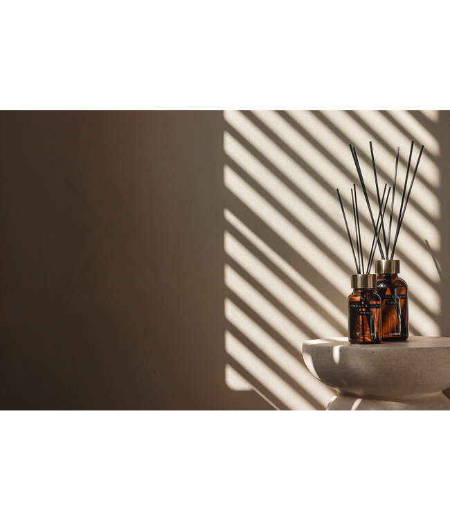 Maxi Geurstokjes - Cedarwood 400ml met Messing ring